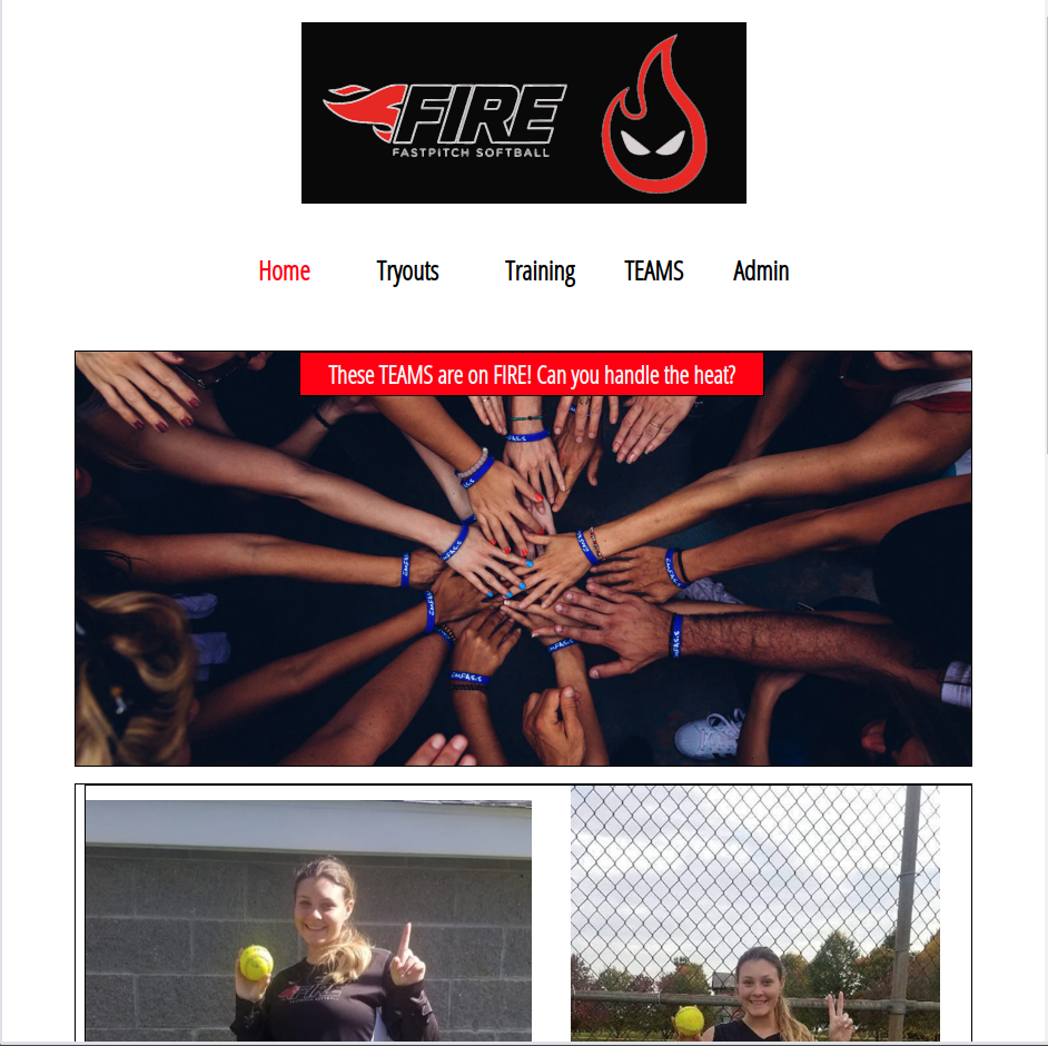 Fire Fastpitch Softball